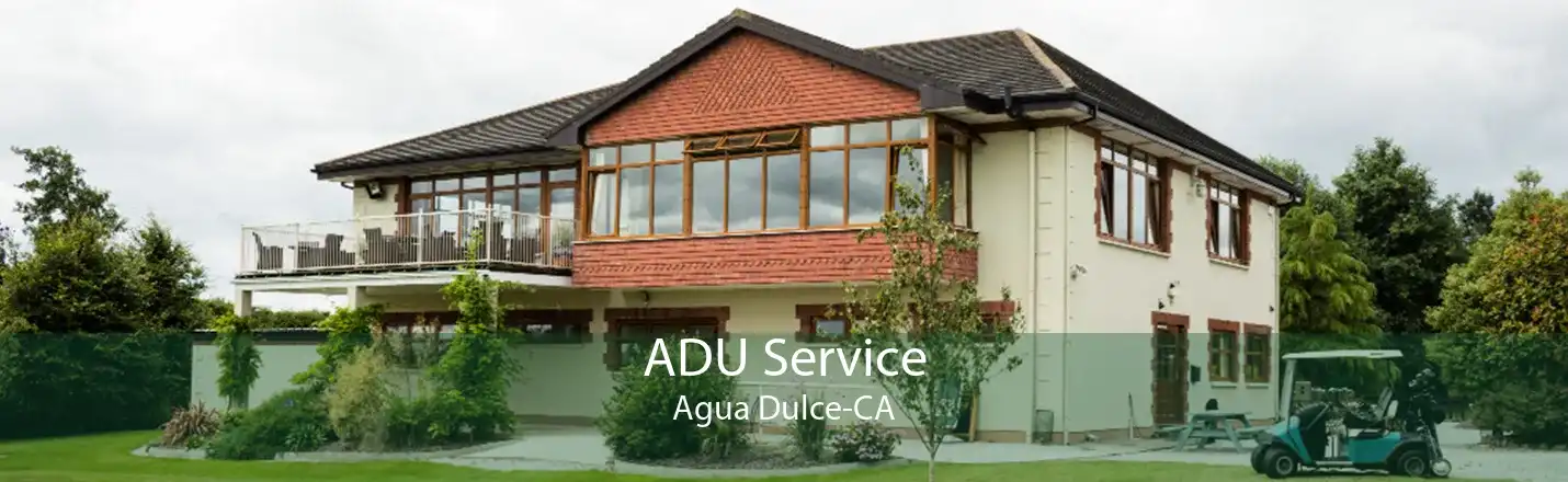 ADU Service Agua Dulce-CA